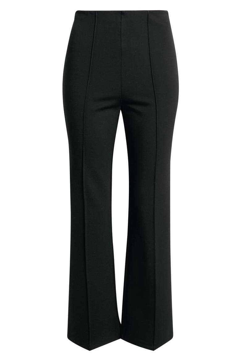 Auray Pleat Front Pants, Alternate, color, BLACK