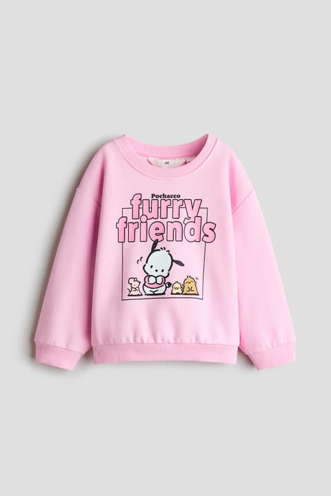 Printed Brushed-inside Sweatshirt