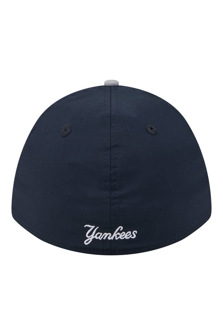 Men's New Era Navy/Gray New York Yankees Rope M-Crown A-Frame 39THIRTY Flex Hat, Alternate, color, Navy