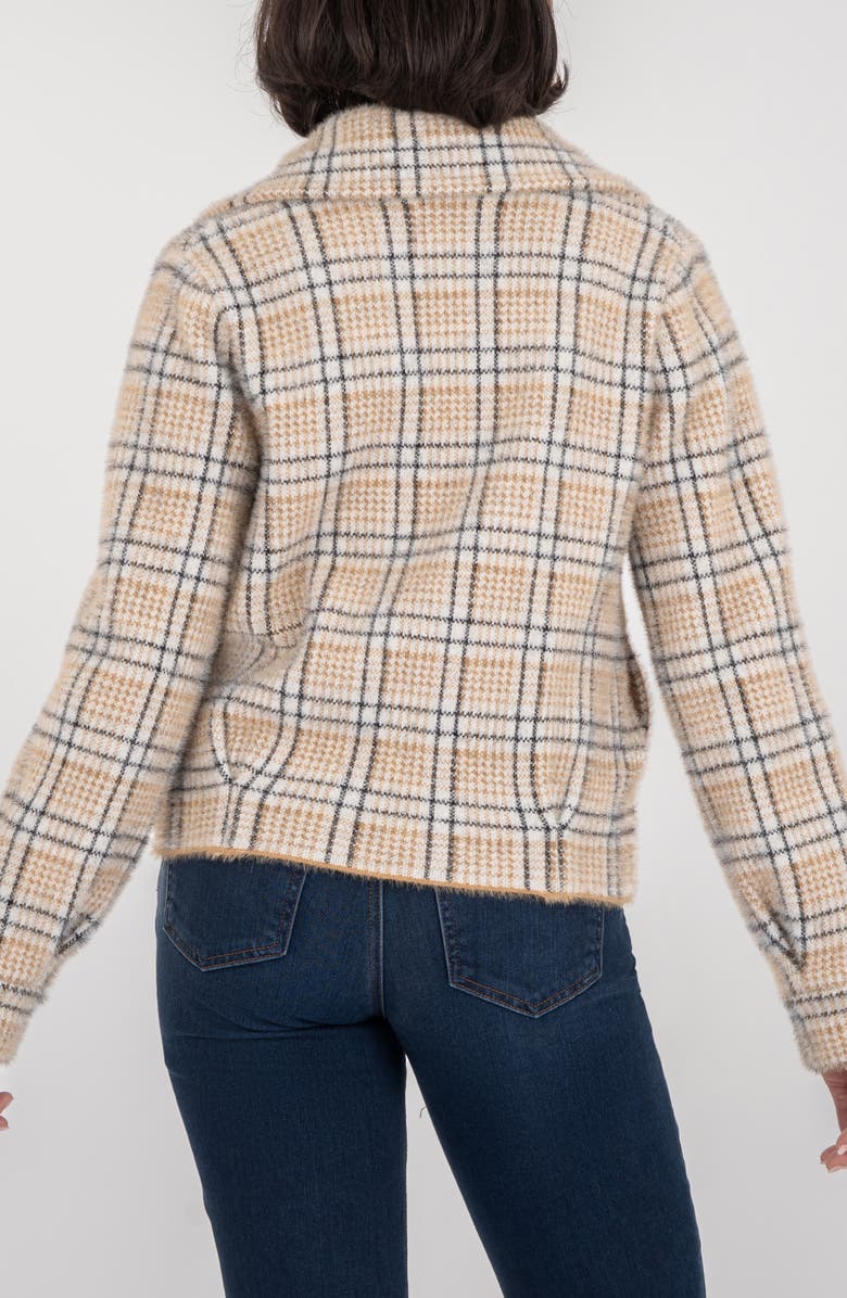 KUT from the Kloth Aaliyah Double Breasted Coat, Alternate, color, Cream