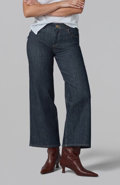 Lola Jeans Colette High Rise Wide Leg Jeans In Blue