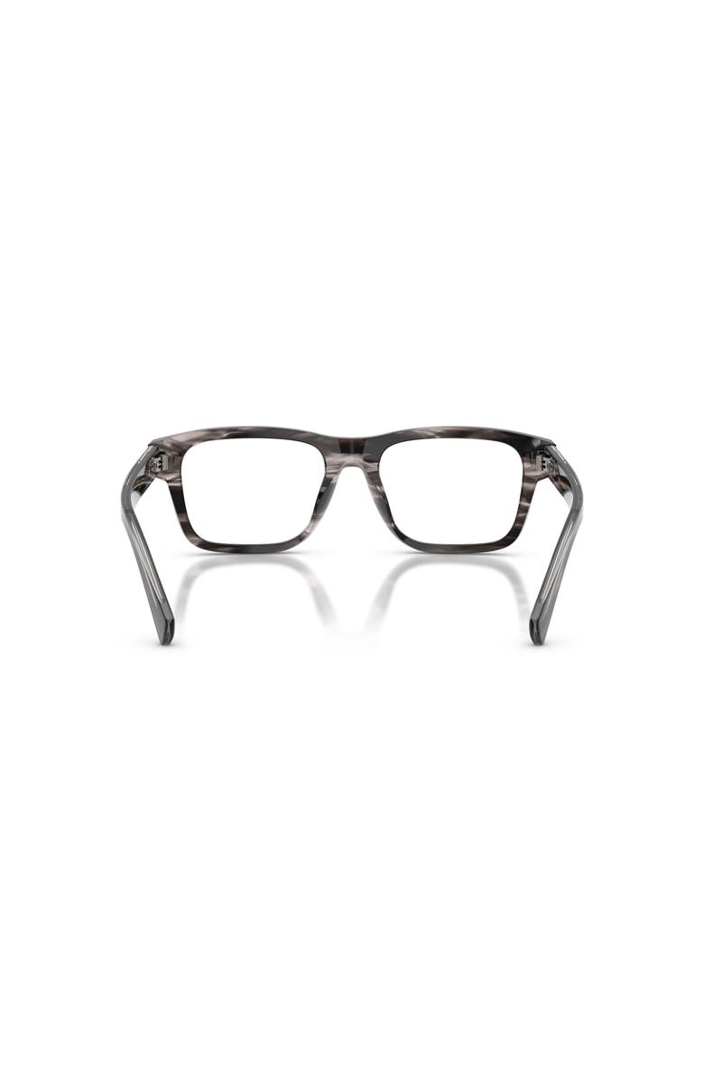 Dolce&Gabbana 51mm Rectangle optical glasses, Alternate, color, Grey