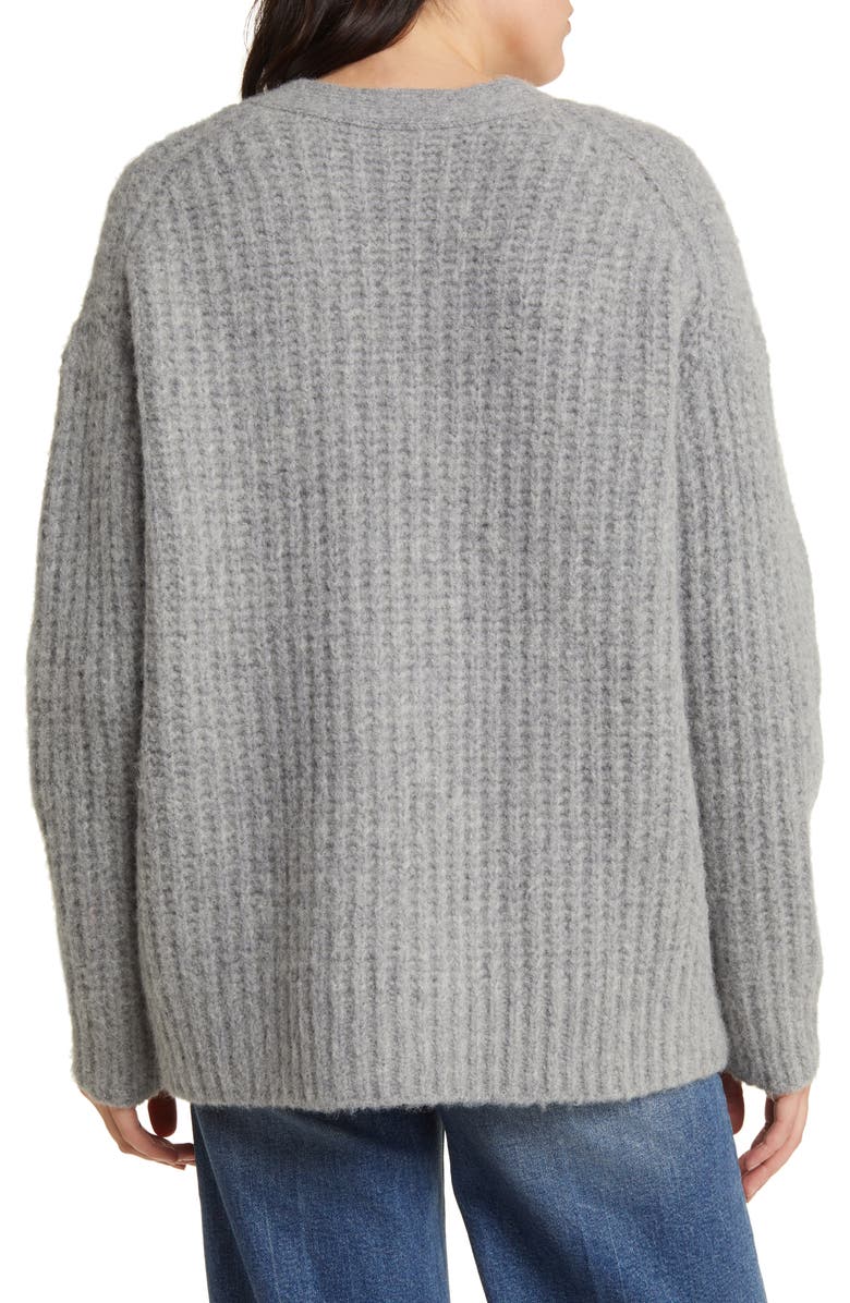 Nordstrom Rib Cozy Cardigan, Alternate, color, 