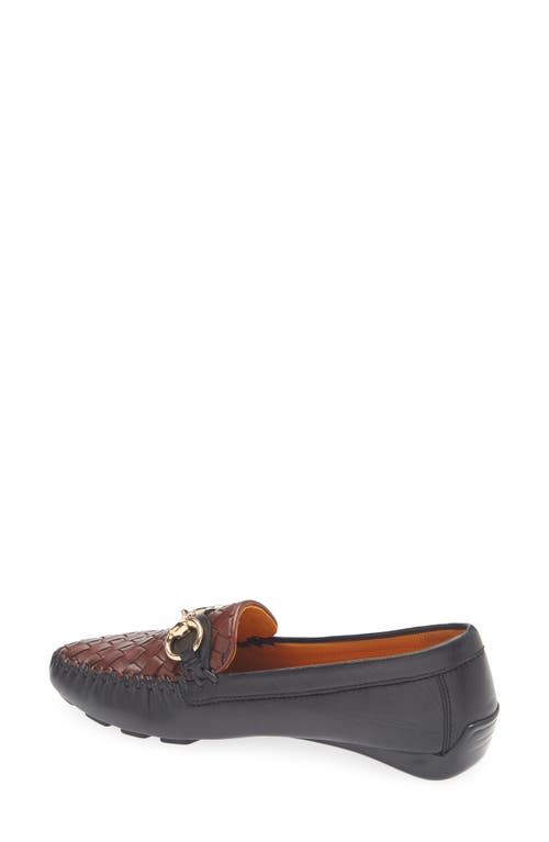 Robert Zur Perlata Loafer In Black/luggage