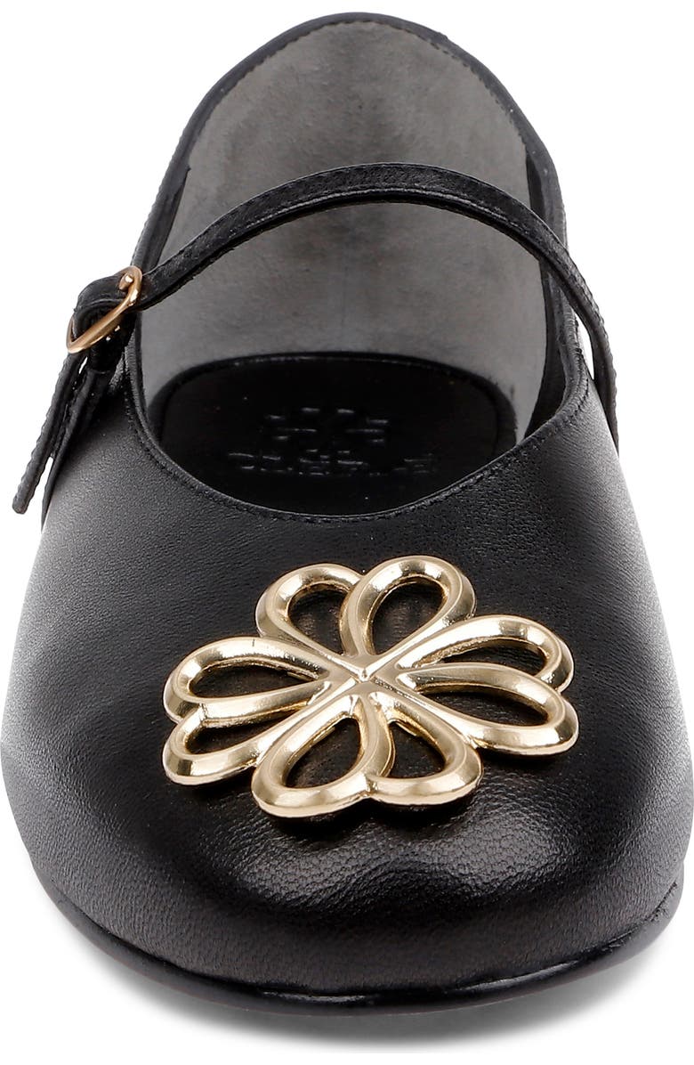 CLERAE Maril Mary Jane Flat, Alternate, color, Black Leather