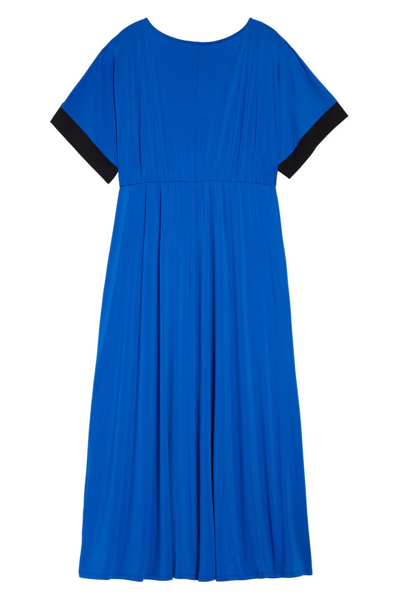 Dolman Sleeve Maxi Dress, Alternate, color, PICTION BLUE