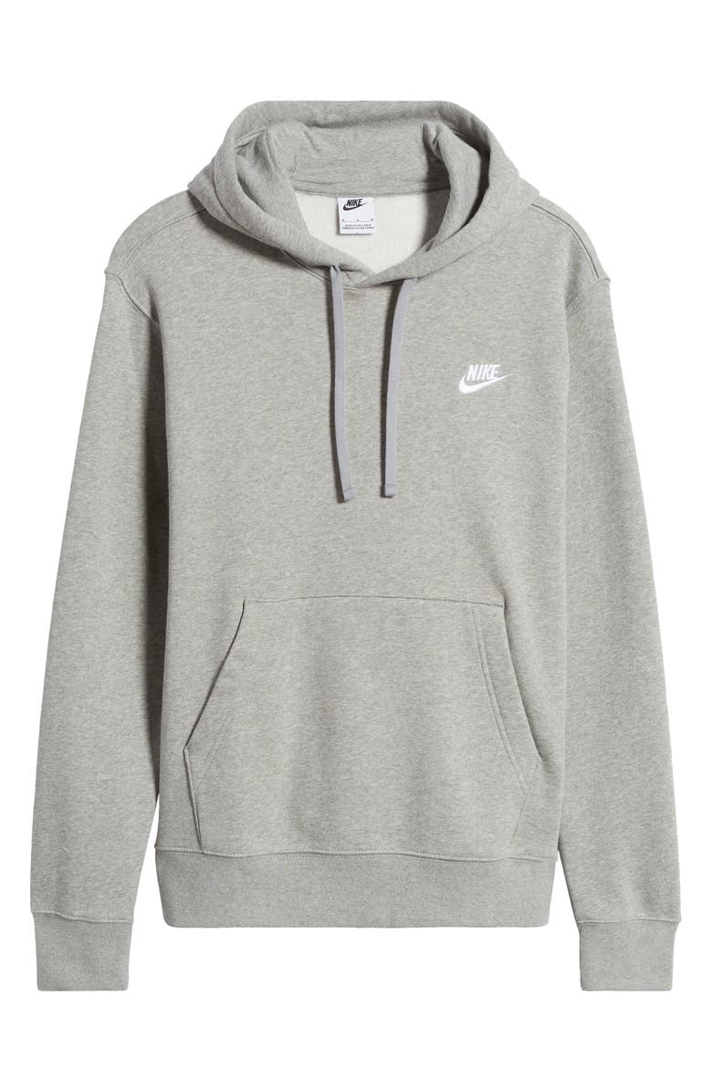 Nike Sportswear Club Hoodie, Alternate, color, D Gr H/White