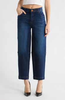 Democracy Relaxed Fit Barrel Leg Jeans