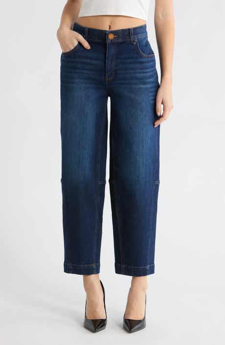 Democracy Relaxed Fit Barrel Leg Jeans