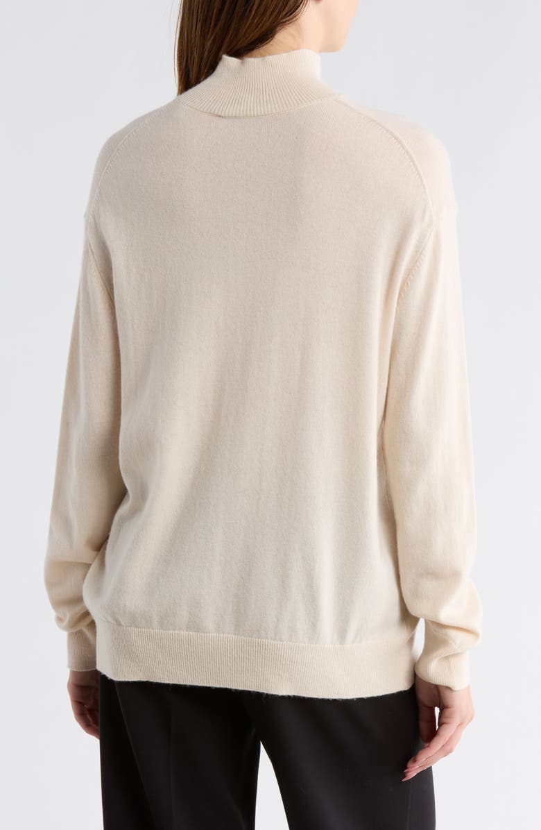 Vince Weekend Wool & Cashmere Turtleneck Sweater, Alternate, color, Chiffon
