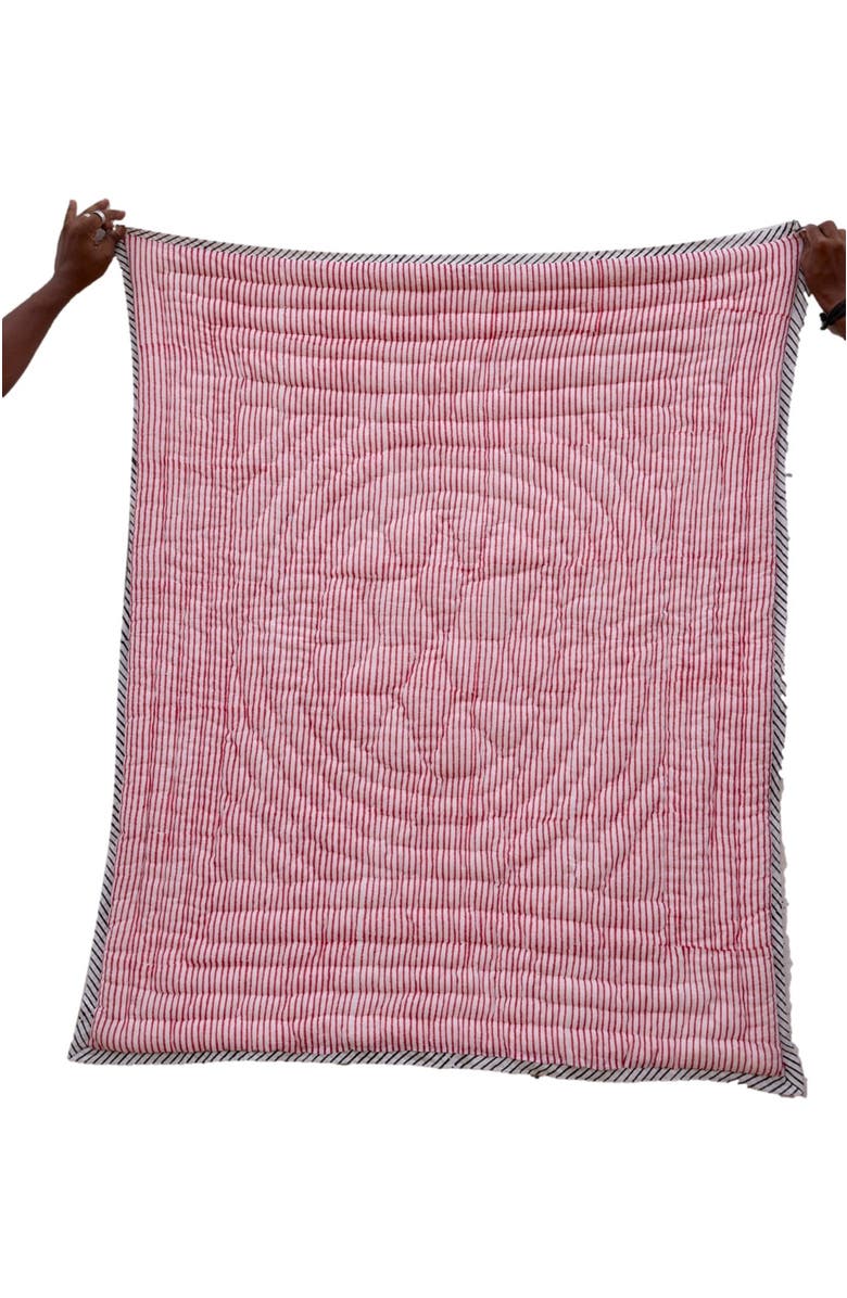 CQC LA Circus Baby Quilt - Baby, Alternate, color, Pink