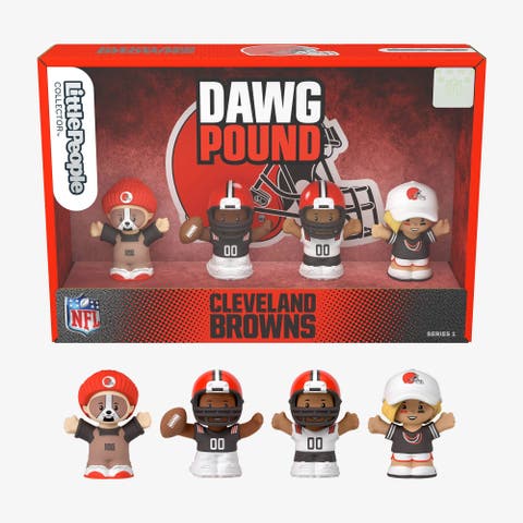Cleveland Browns NFL Little People Collector Figure Set