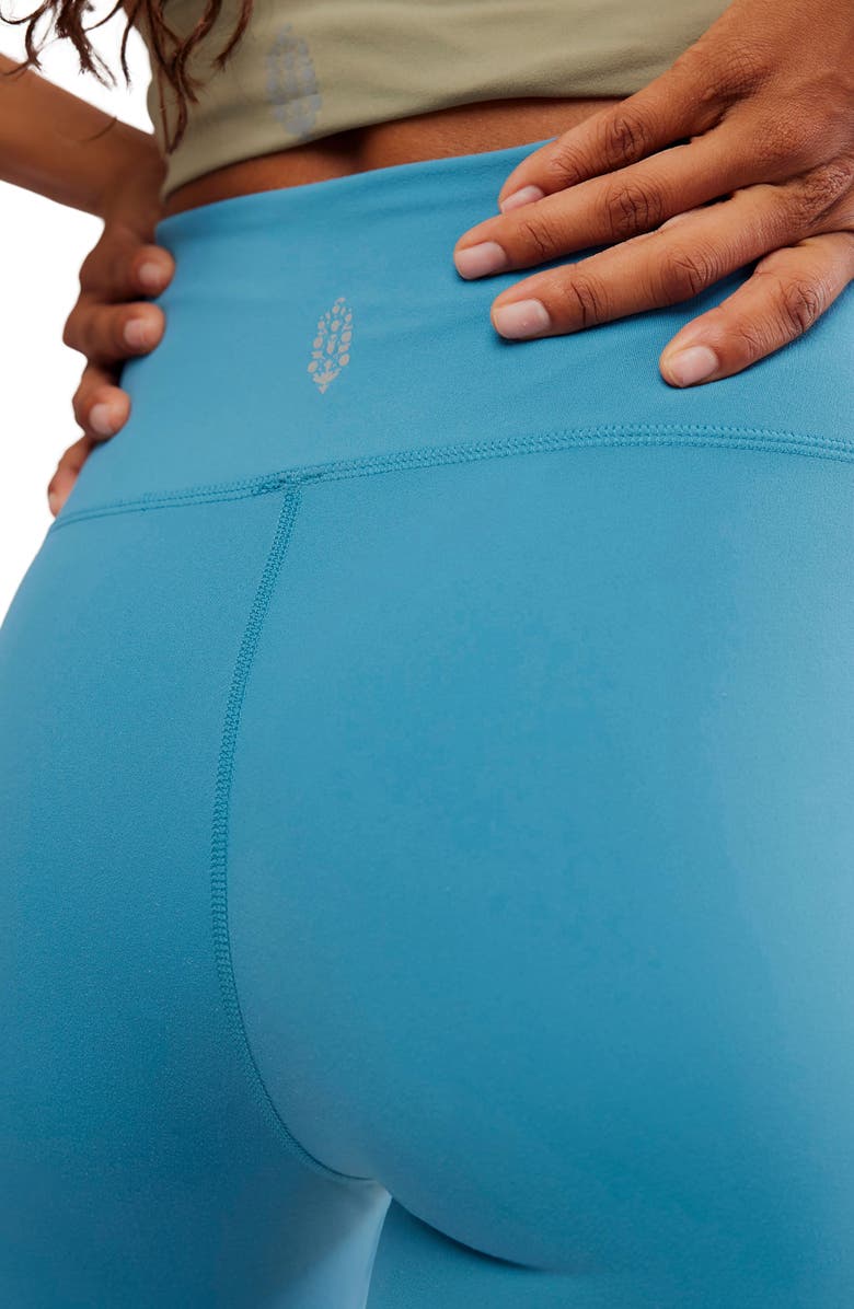 Free People FP Movement Never Better Bike Shorts, Alternate, color, Celestrial Blue