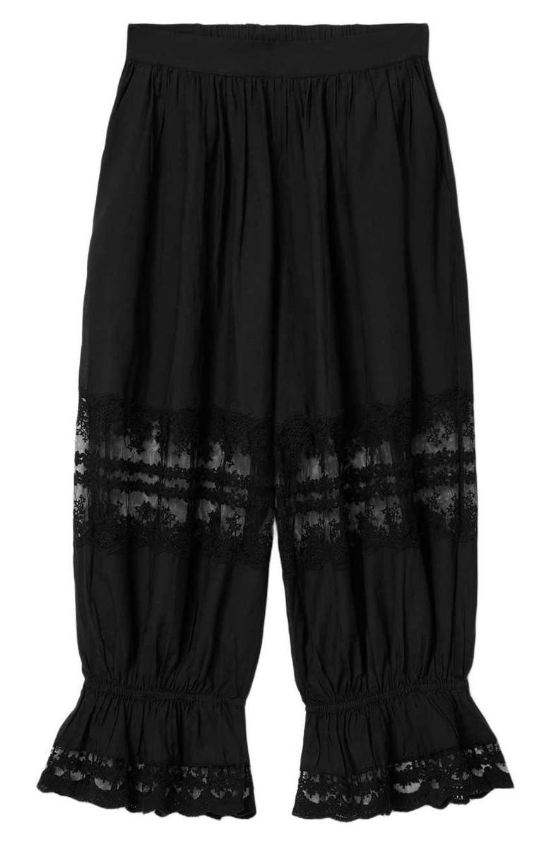 AllSaints Solene Crop Pants, Alternate, color, Black