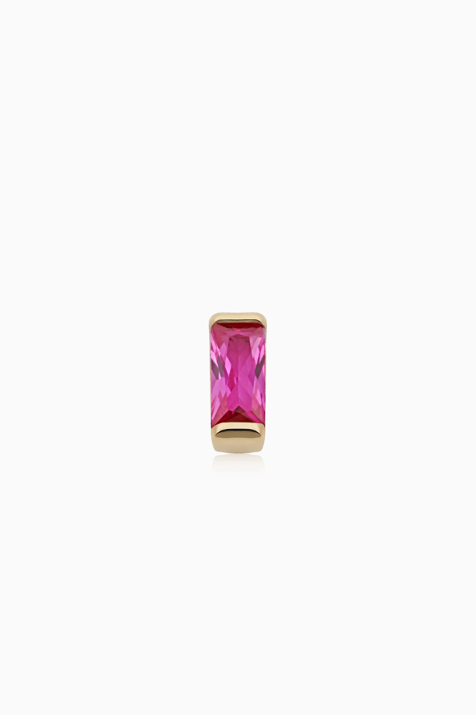 Yellow Gold - Ruby Zirconia