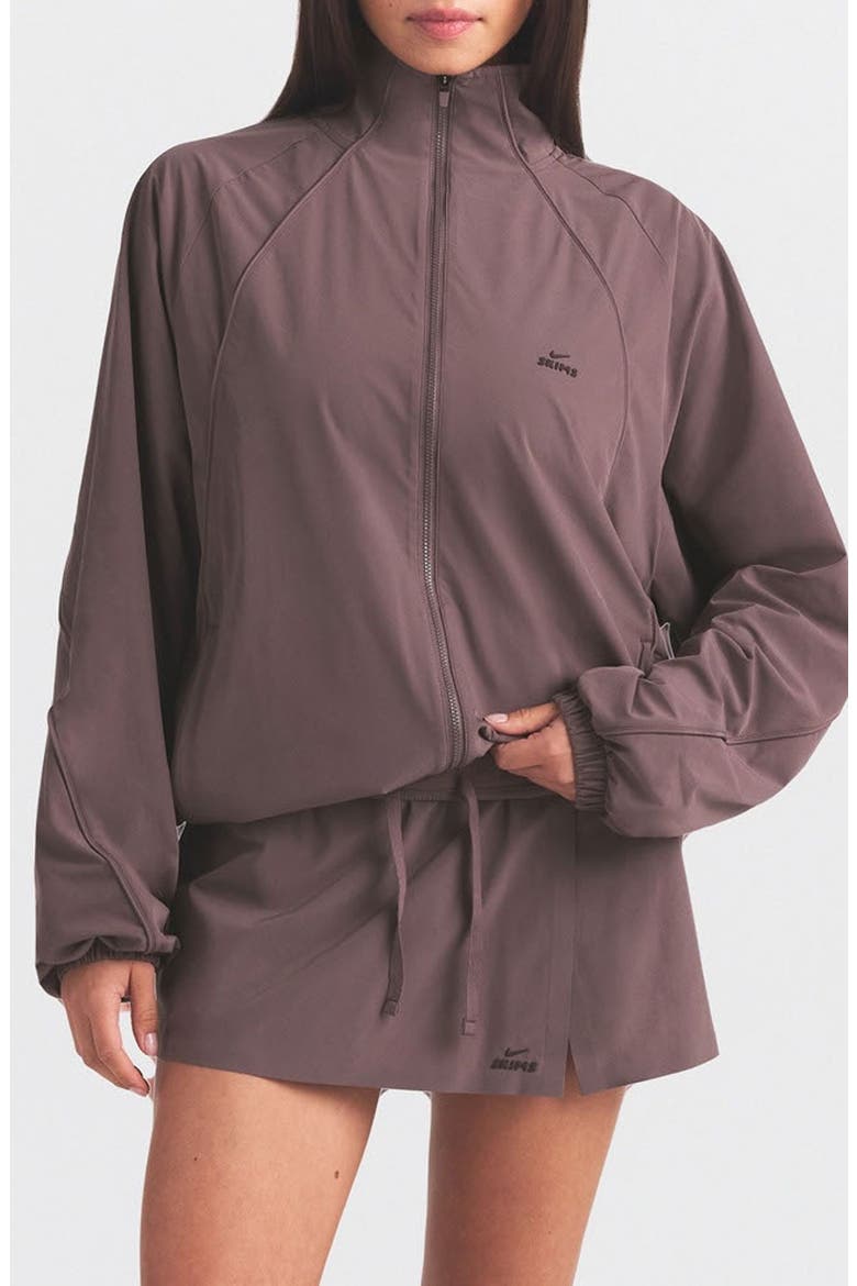 Oversize Stretch Nylon Jacket, Main, color, NSKM RESIN