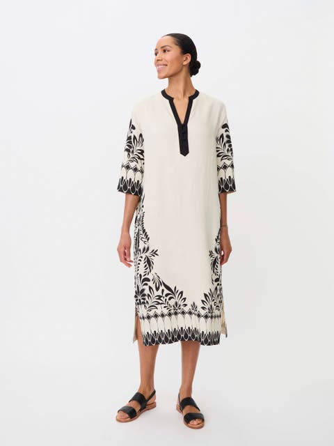 Manovalitha Fluid Drape Tunic Dress