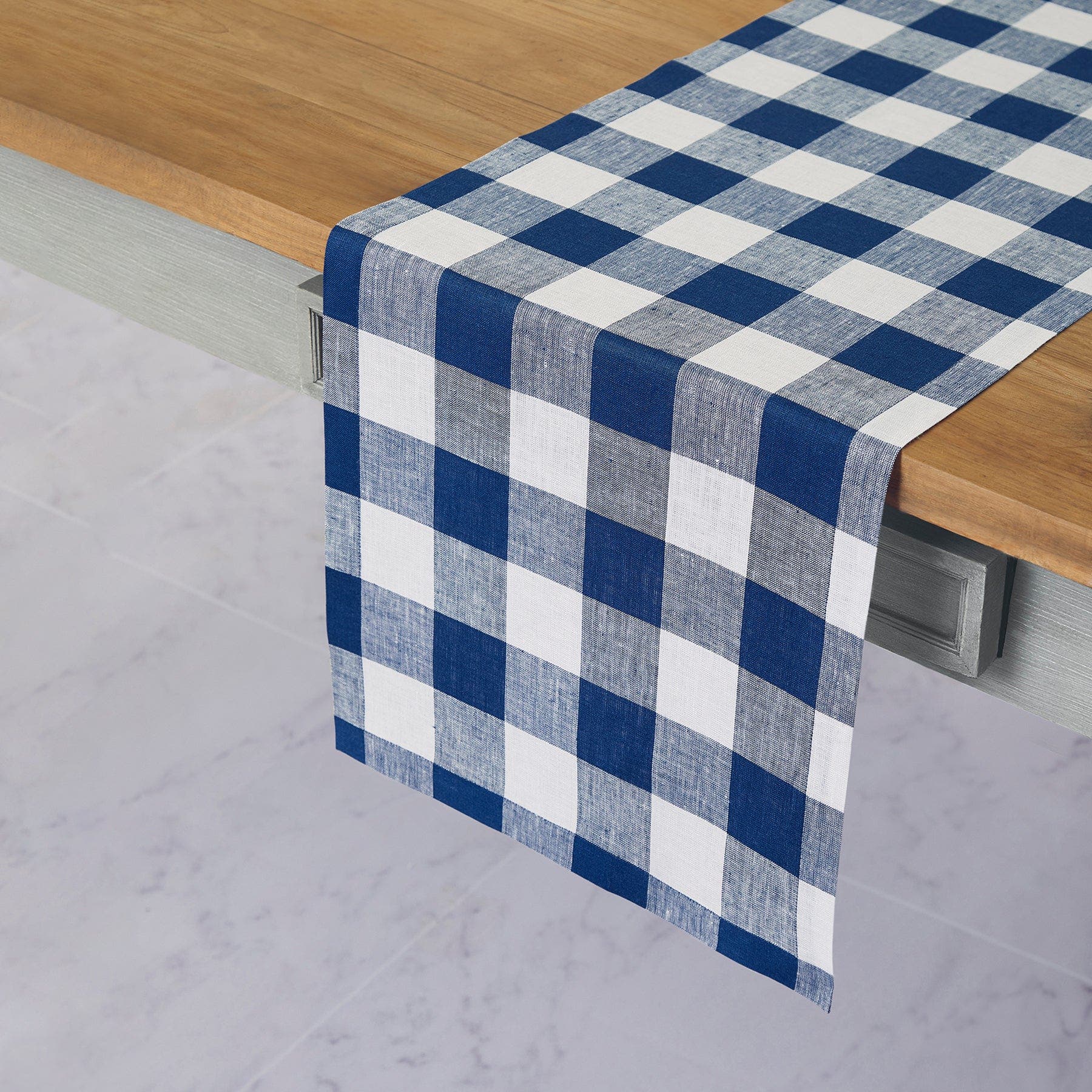 Blue and White