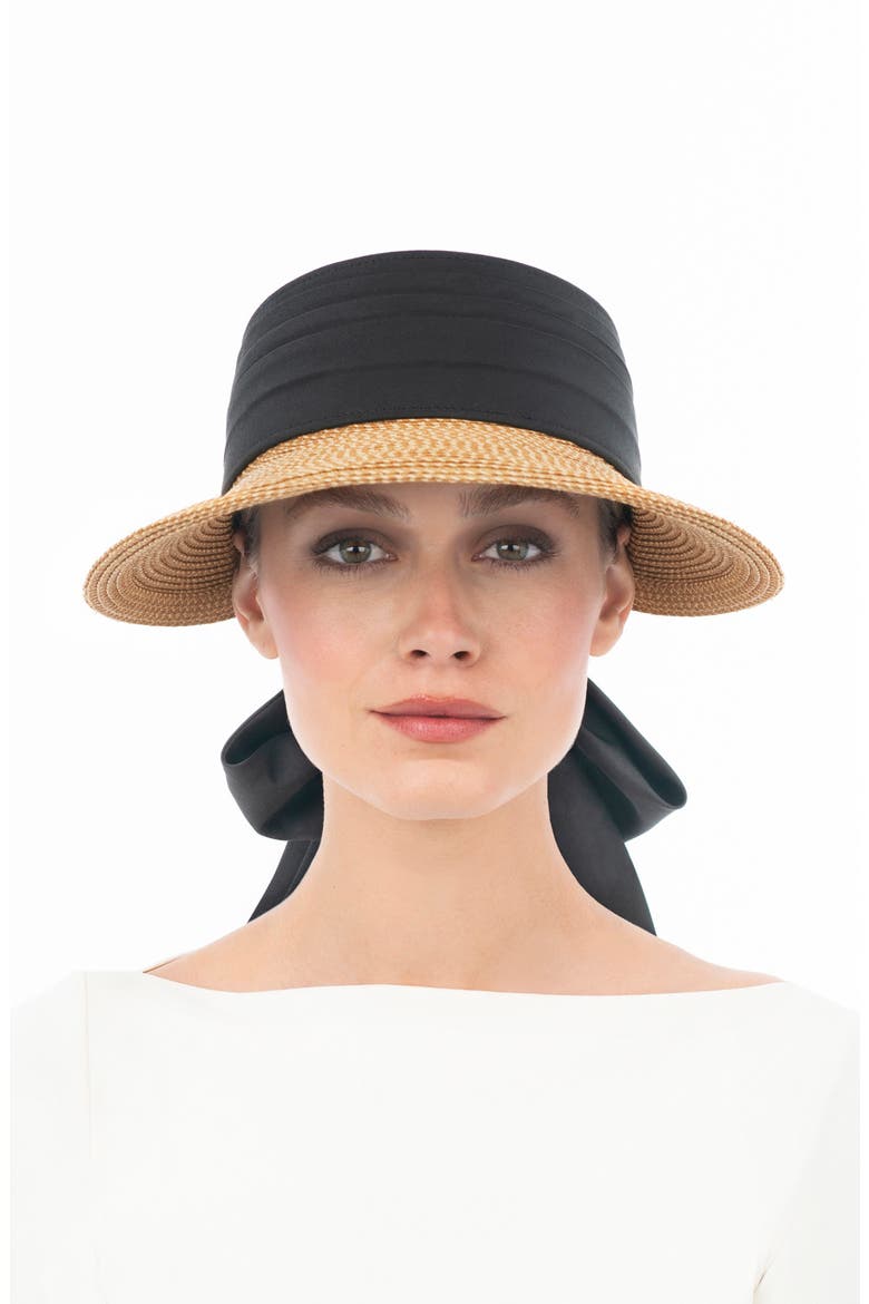 The Visor, Alternate, color, NATURAL/ BLACK