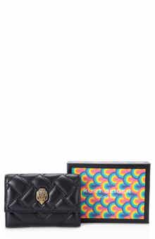 Kurt Geiger London Flap Multi Leather Trifold Card Holder