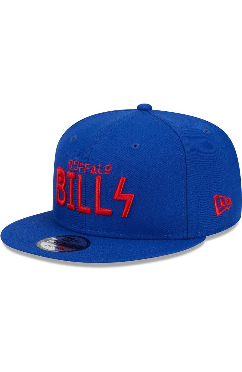 New Era Men's New Era Royal Buffalo Bills Word 9FIFTY Snapback Hat, Alternate, color, Royal