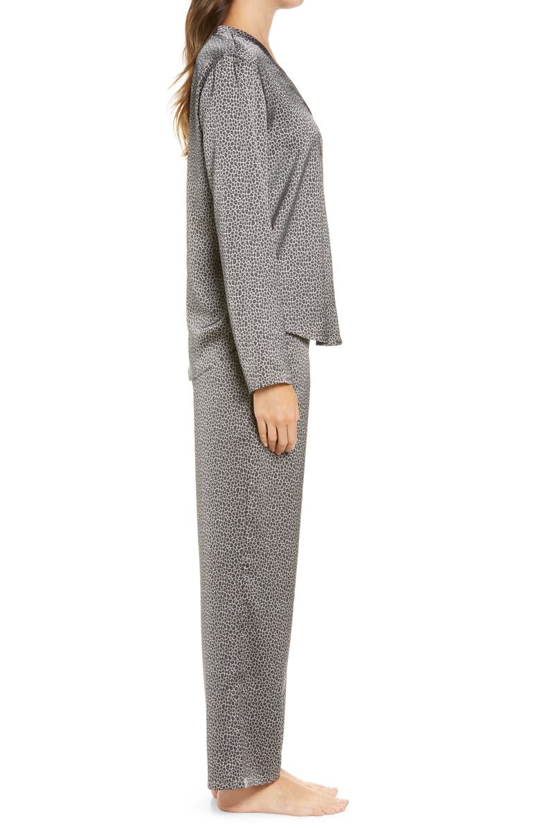 Barefoot Dreams<sup>®</sup> Washed Satin Eyemask & Pajamas, Alternate, color, 