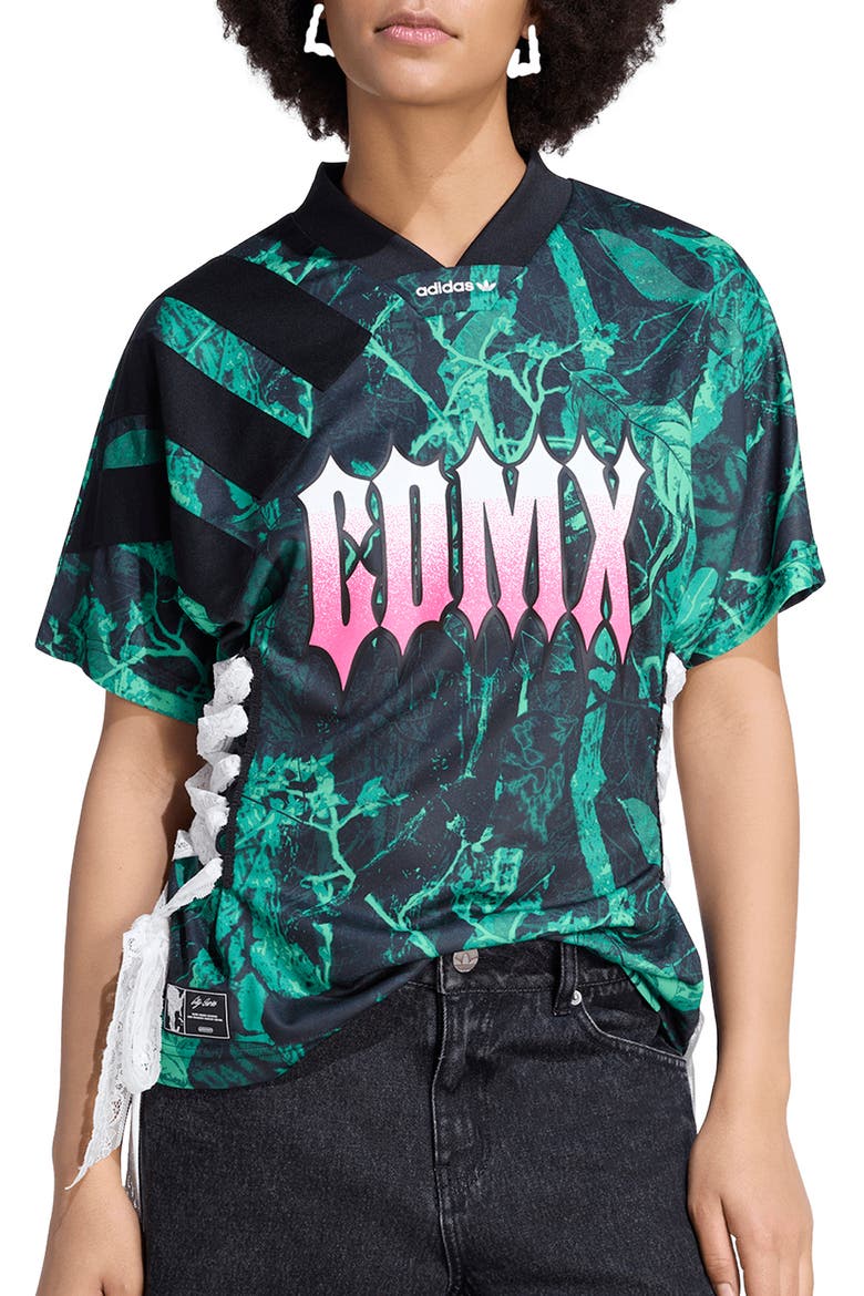 CDMX Graphic Reconstructed Jersey T-Shirt, Main, color, MULTICOLOR