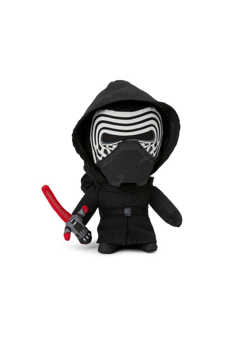 Stuffed Star Wars Plush Toy - 9" Talking Kylo Ren Doll, Main, color, Black/Red