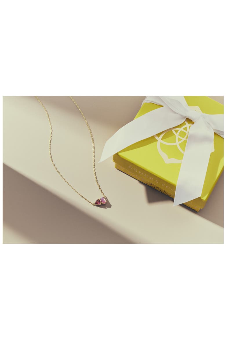 Tatum Pendant Necklace, Alternate, color, GOLD PINK MIX