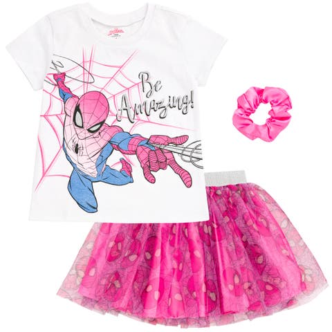 Spider-Man T-Shirt and Tutu Skirt Set
