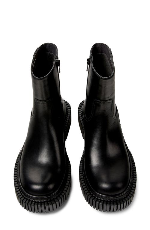 Camper Pix London Stiefel Mit Geriffelter Sohle 70mm In Black