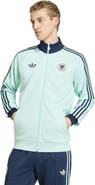 adidas Men's adidas Turquoise Germany National Team Originals Full-Zip Track Jacket