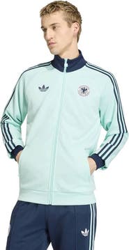 adidas Men's adidas Turquoise Germany National Team Originals Full-Zip Track Jacket