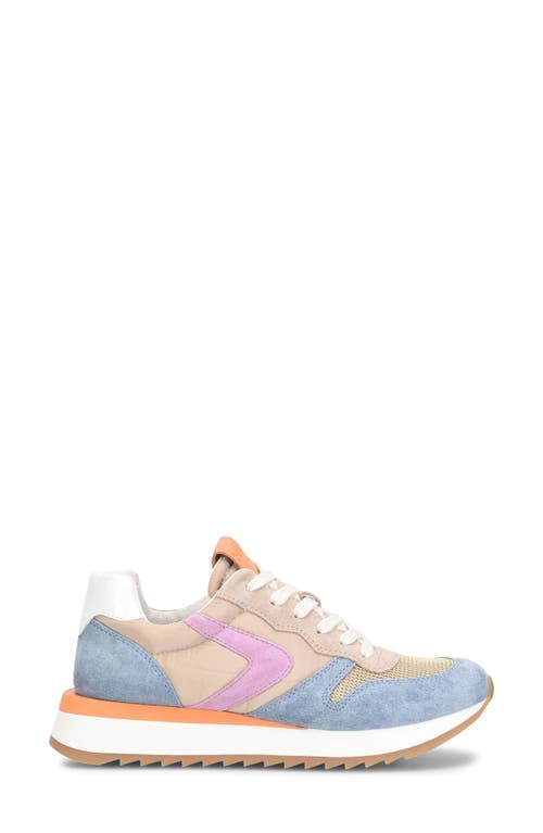 Söfft Janey Sneaker In Light Taupe/orange Multi