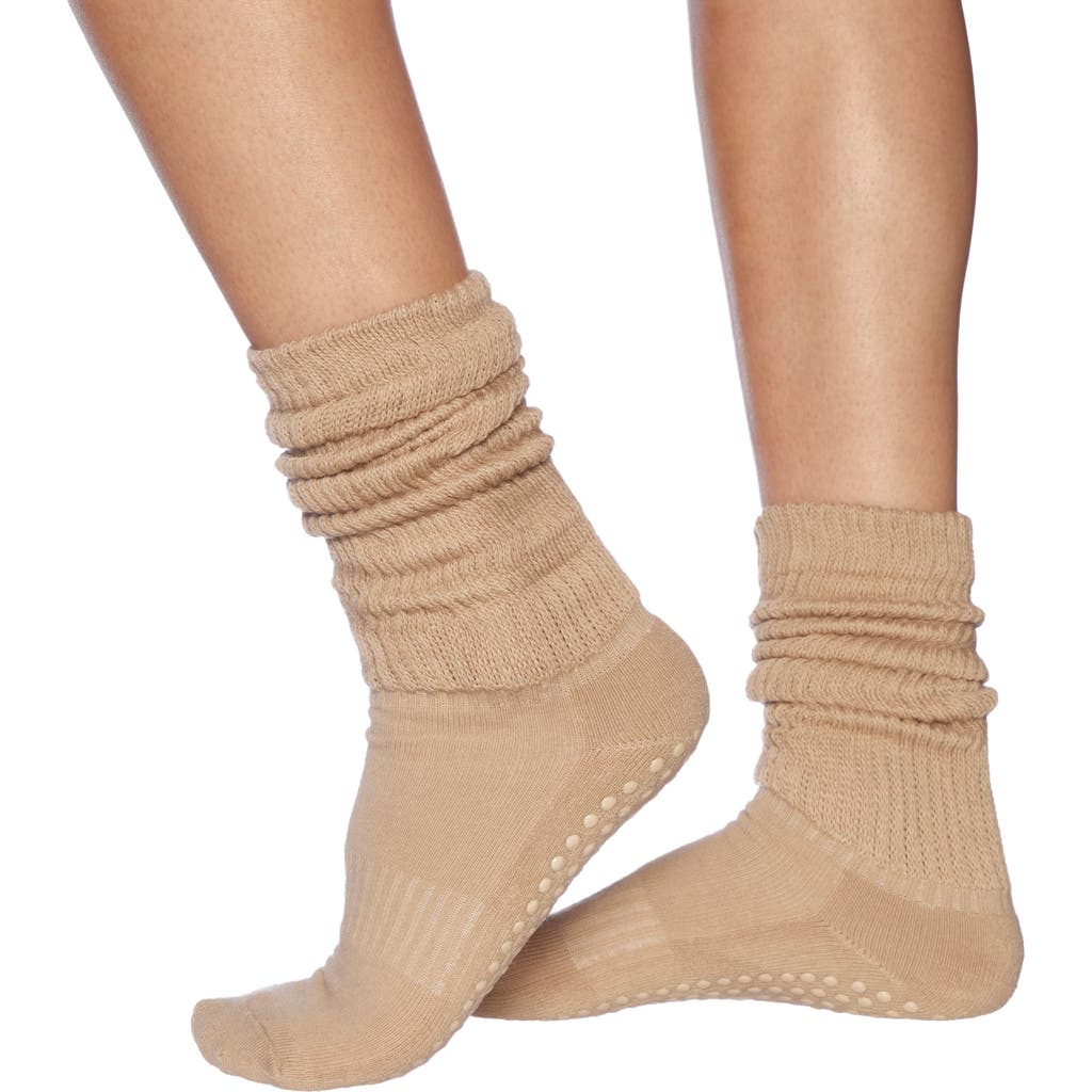 Souls. Slouchy Grip Socks in Cream  product