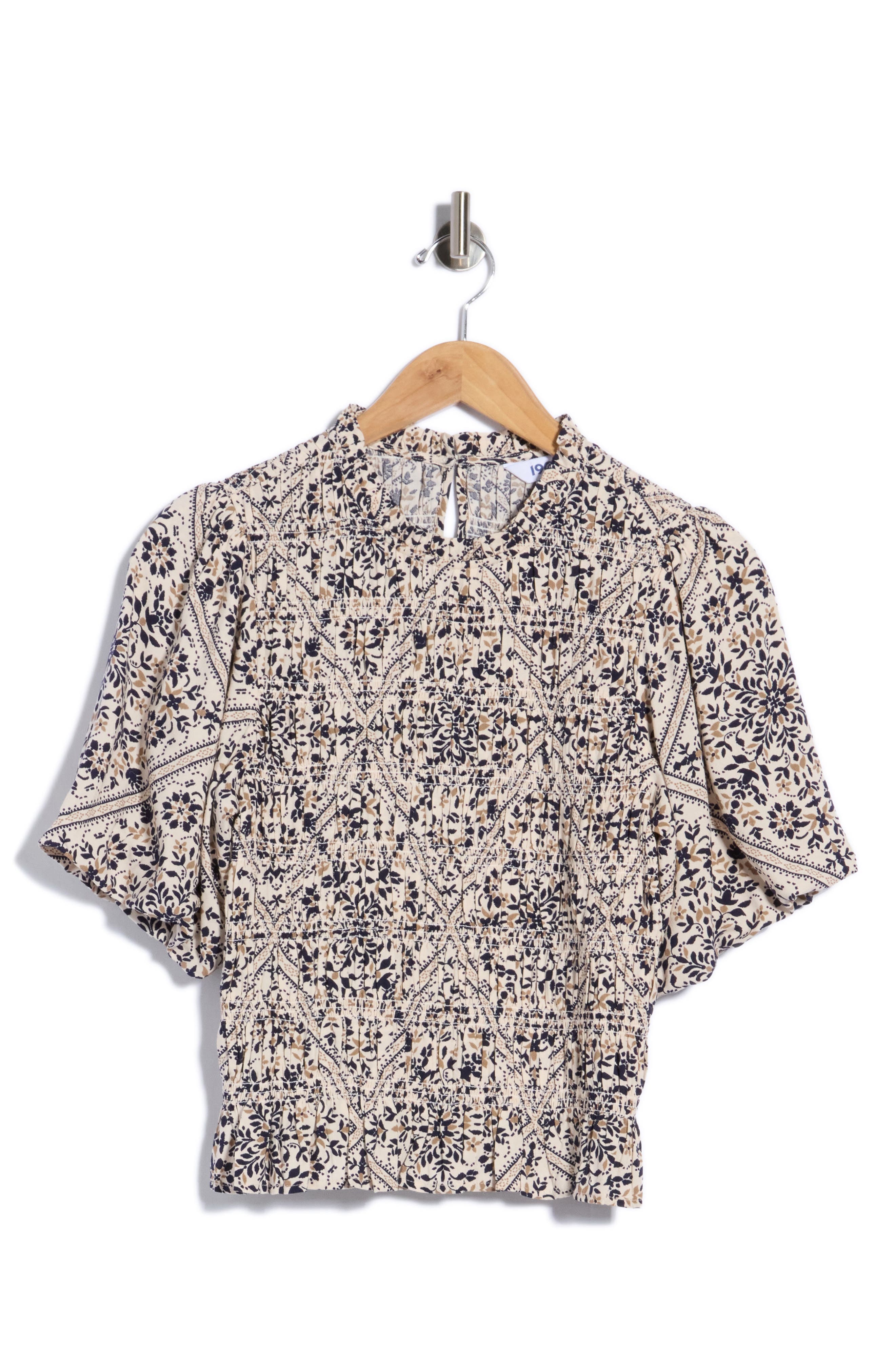 selected BEIGE IVORY DIAMOND FLORAL