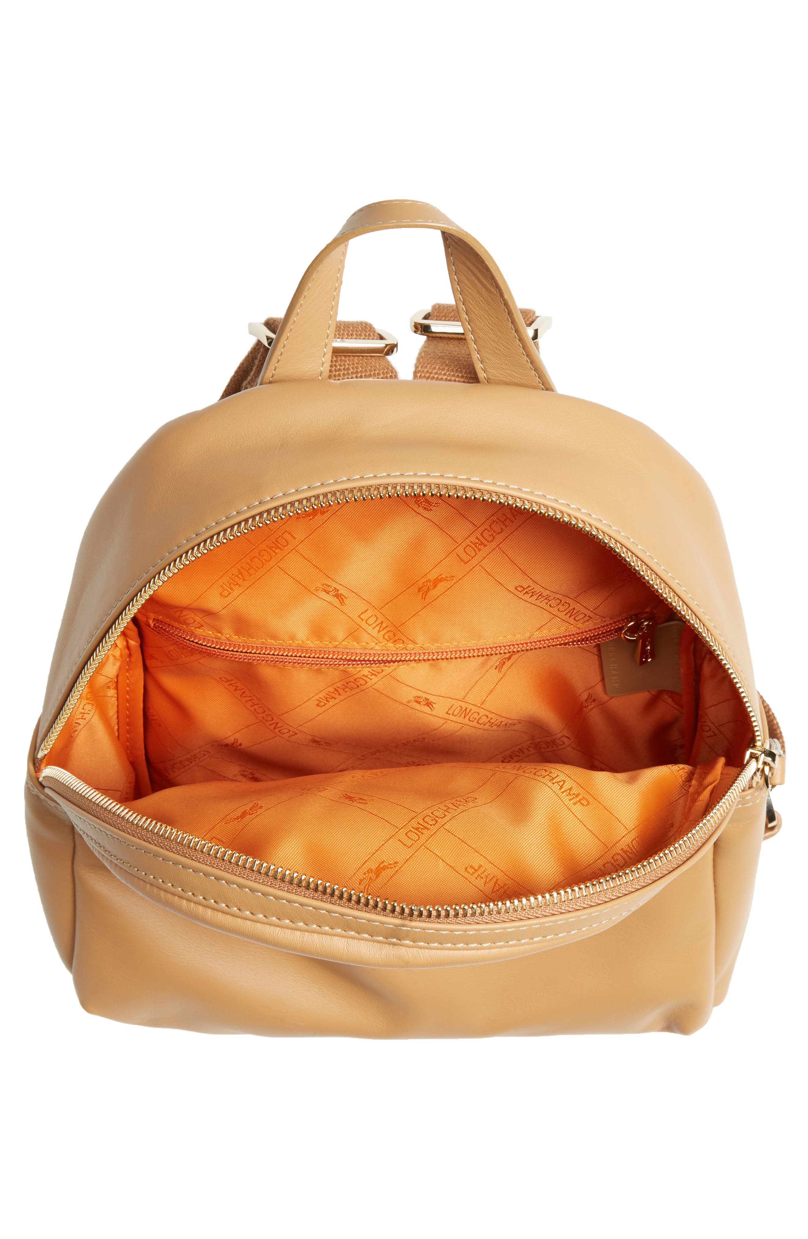 Longchamp 2.0 Small Leather Backpack, Alternate, color, 