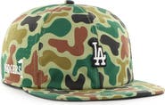 '47 Men's '47 Camo Los Angeles Dodgers Elevated Greens Captain Adjustable Hat