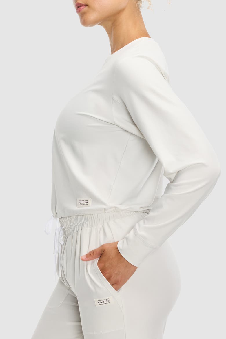 Dreamblend Crewneck Pullover, Alternate, color, Snow