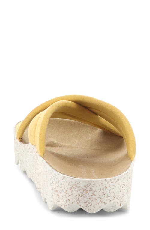 Asportuguesas By Fly London Curr Slide Sandal In Sunset