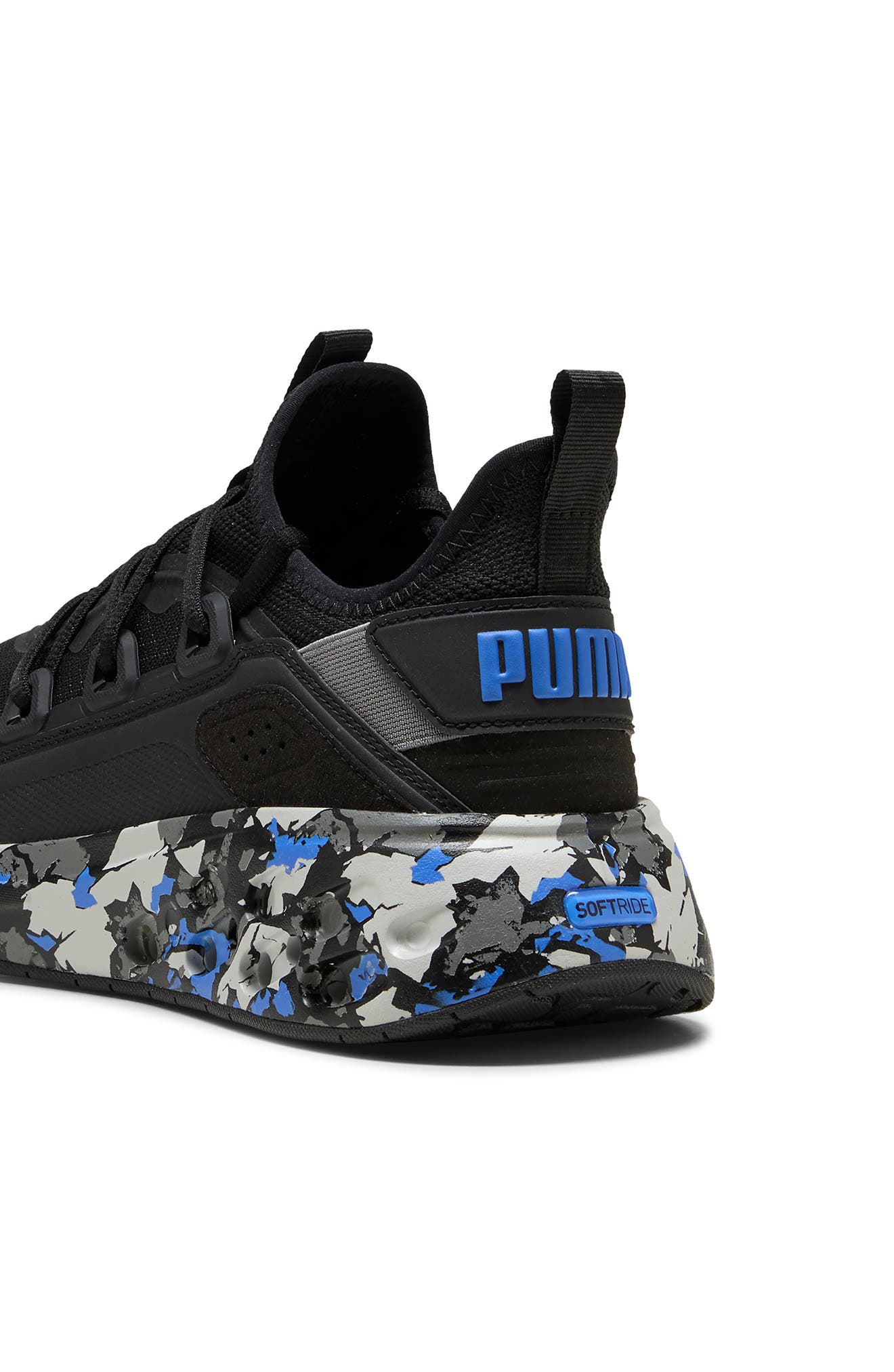 PUMA Softride Frequence Street Sneaker, Alternate, color, Puma Black/ Dark Gray/ Royal