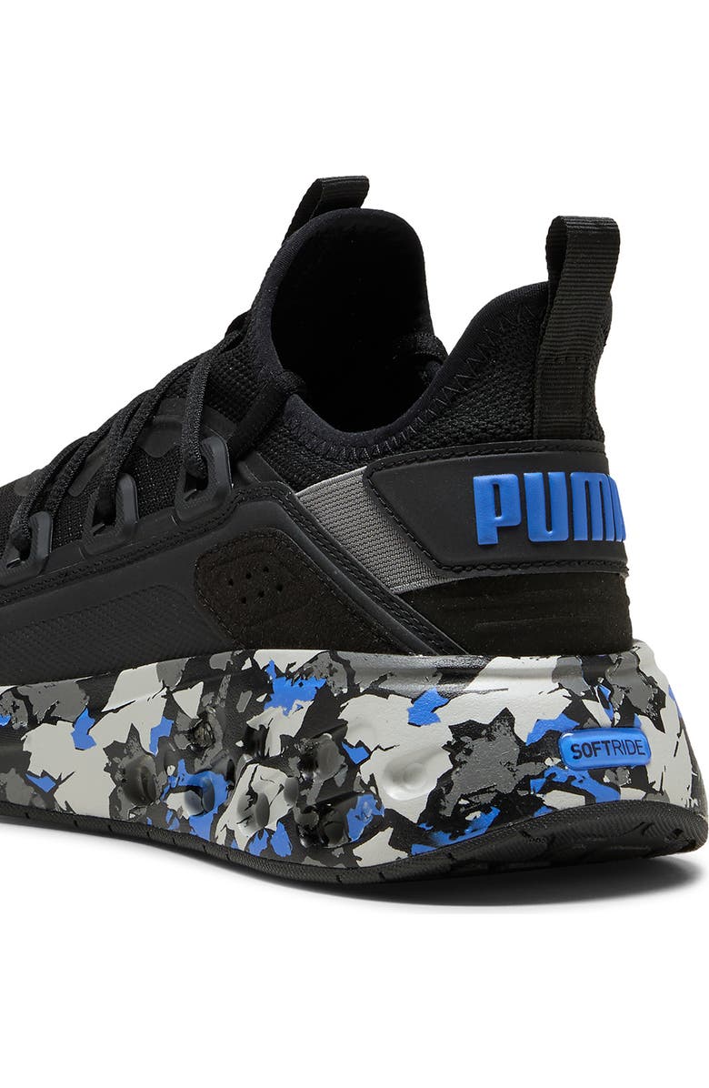 PUMA Softride Frequence Street Sneaker, Alternate, color, Puma Black/ Dark Gray/ Royal