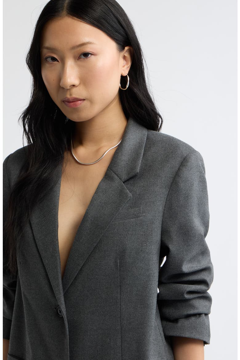 Herringbone Chain Necklace, Alternate, color, SILVER