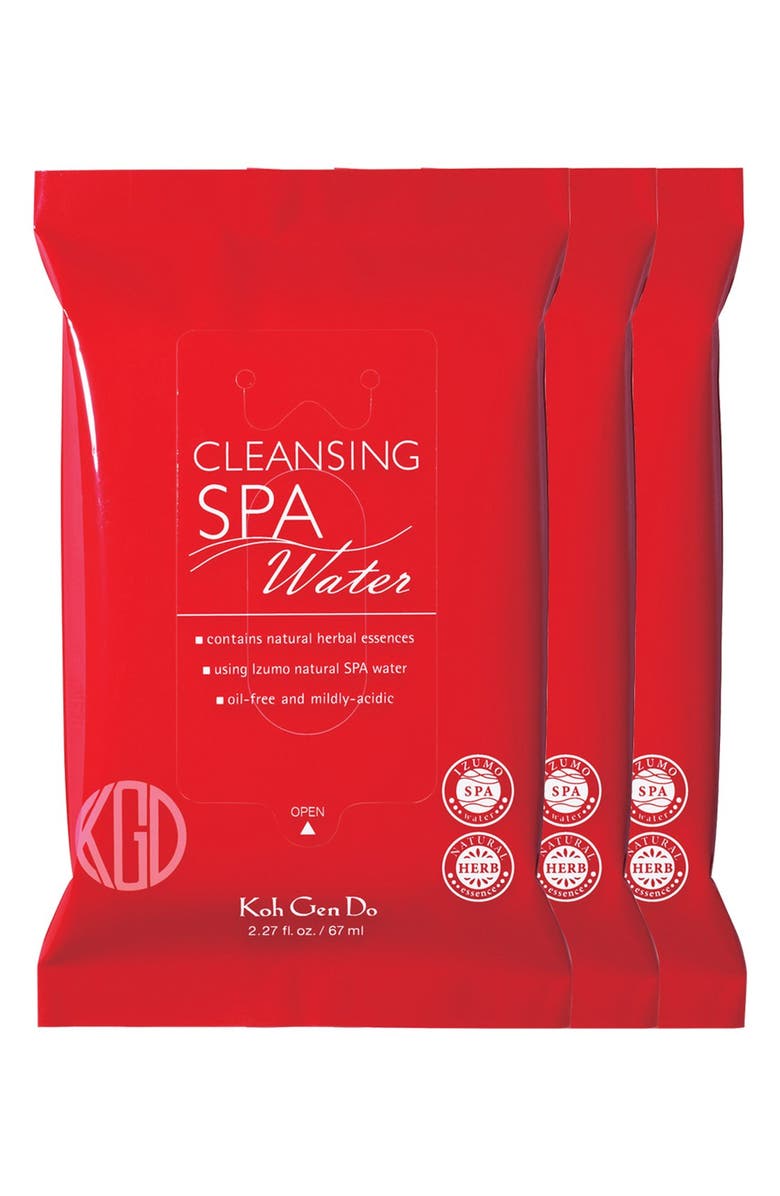 Koh Gen Do Cleansing Water Cloths, Main, color, 