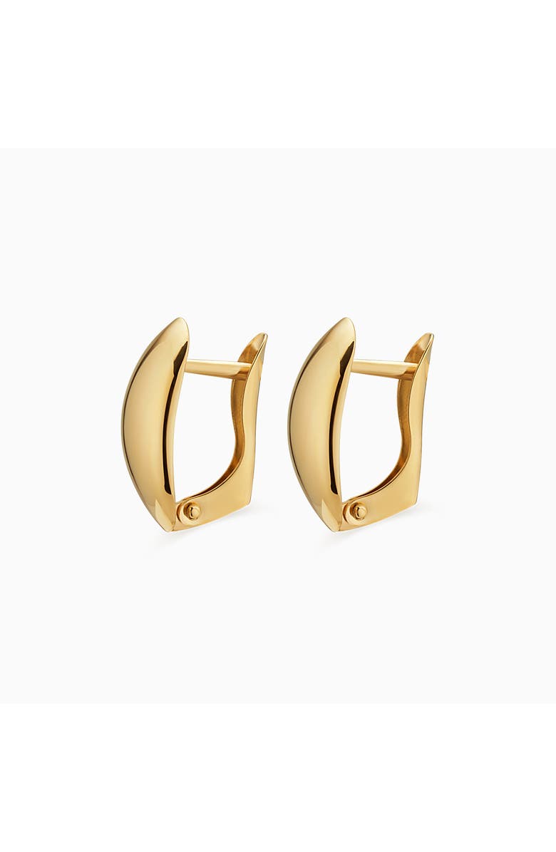 Oradina The Archie Drop Earrings in 14K Gold, Alternate, color, Yellow Gold