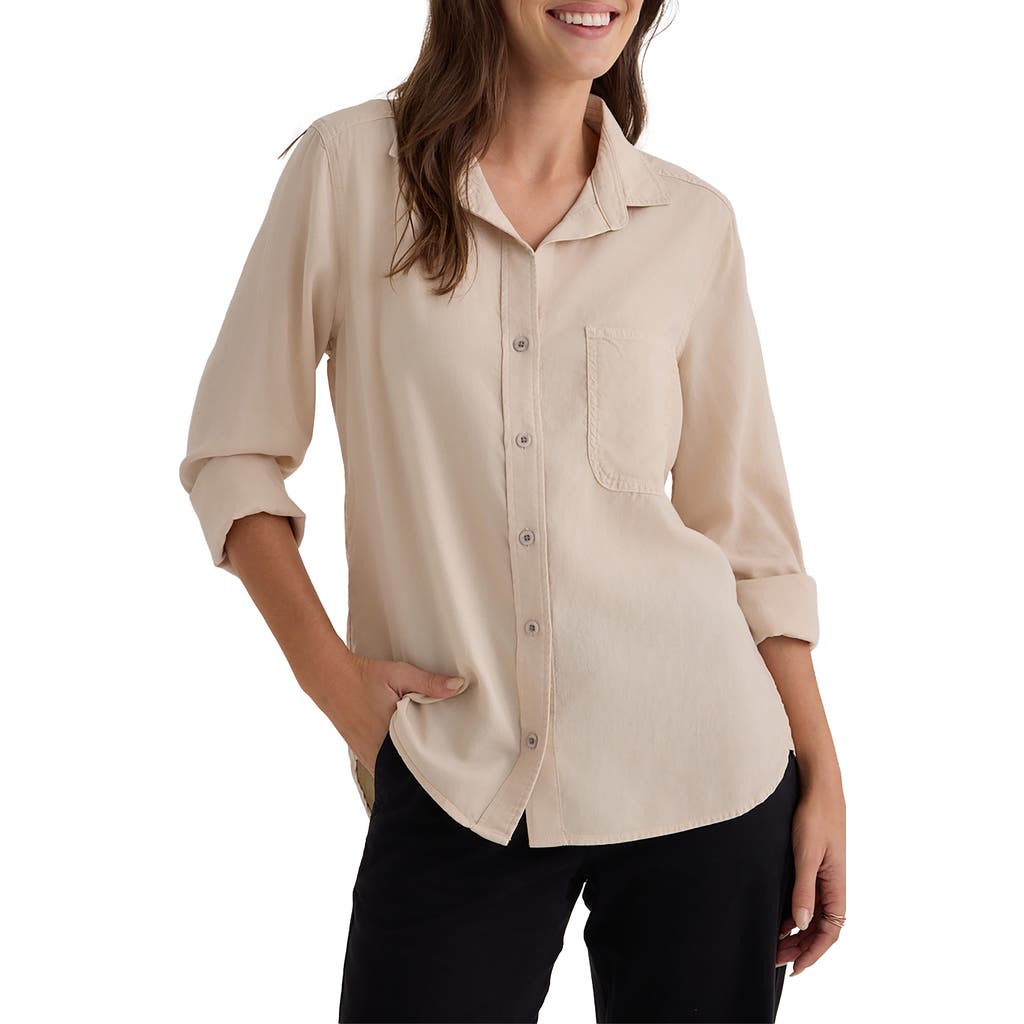 Bella Dahl Shirttail Button-up Shirt In Neutral