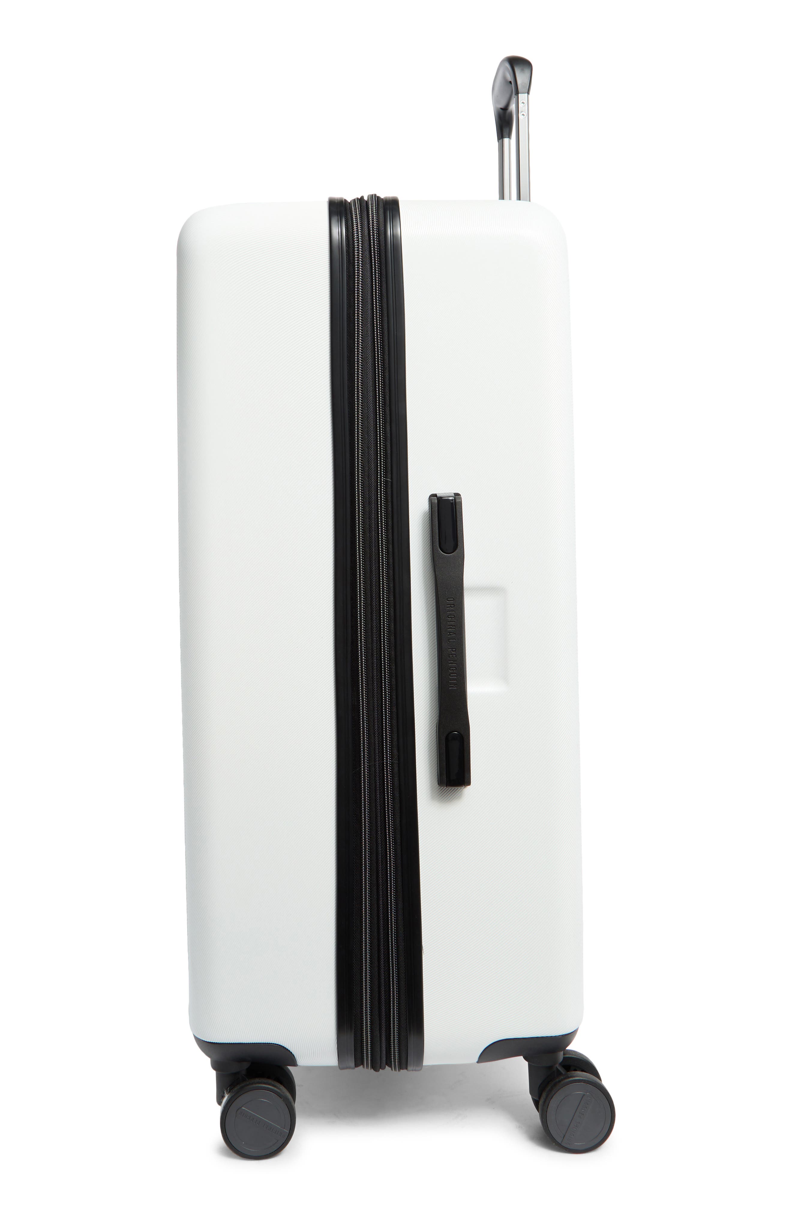 Original Penguin Finnes 29-Inch Hardside Spinner Luggage, Alternate, color, White