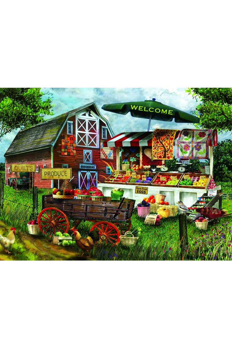 Fresh Country Produce 1000 piece Jigsaw Puzzle for Adults, Alternate, color, Multicolor