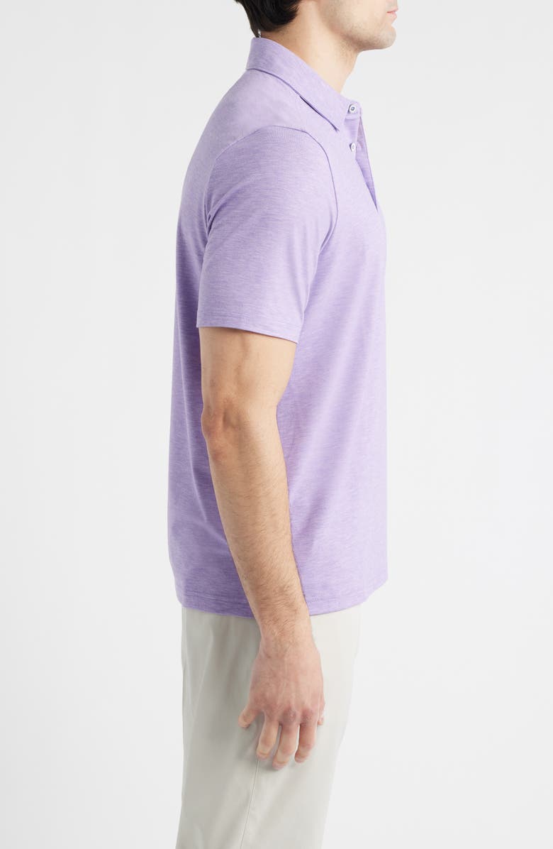 Johnston & Murphy XC Apex Performance Polo, Alternate, color, Violet Heather
