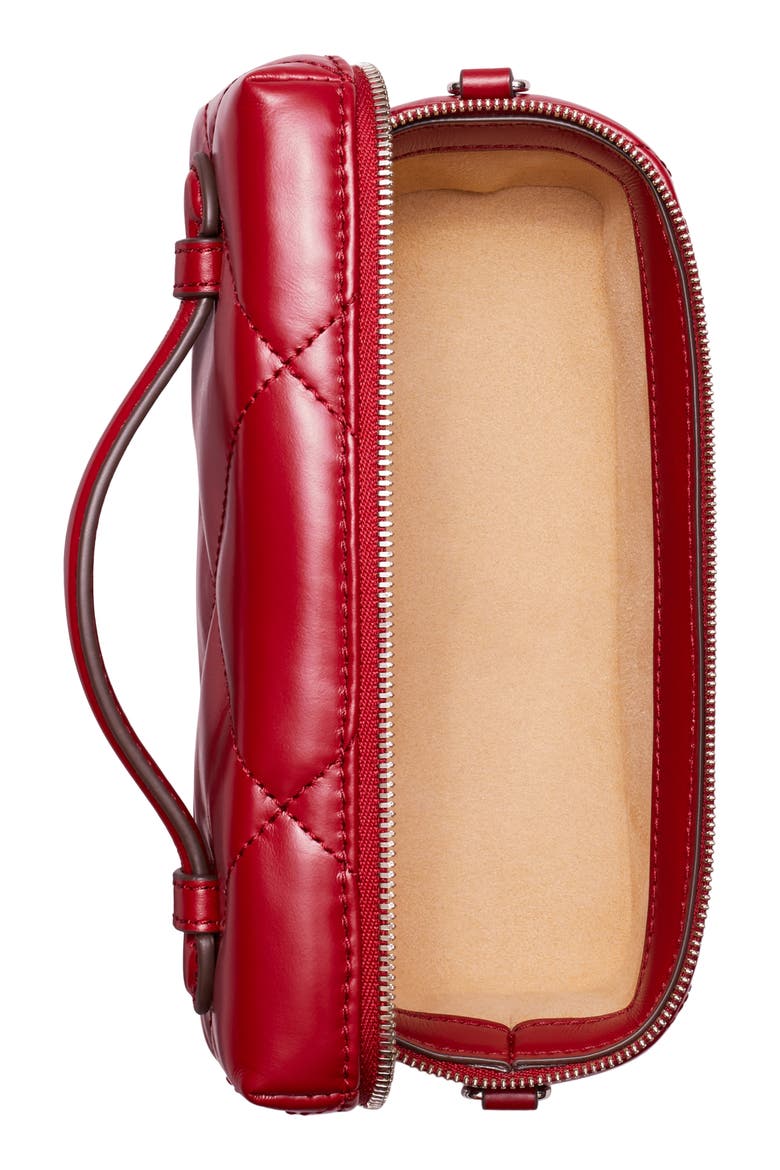 Kira East/West Vanity Case, Alternate, color, RED